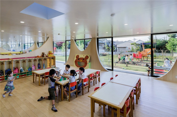 日本埼玉幼兒園教室裝修設(shè)計